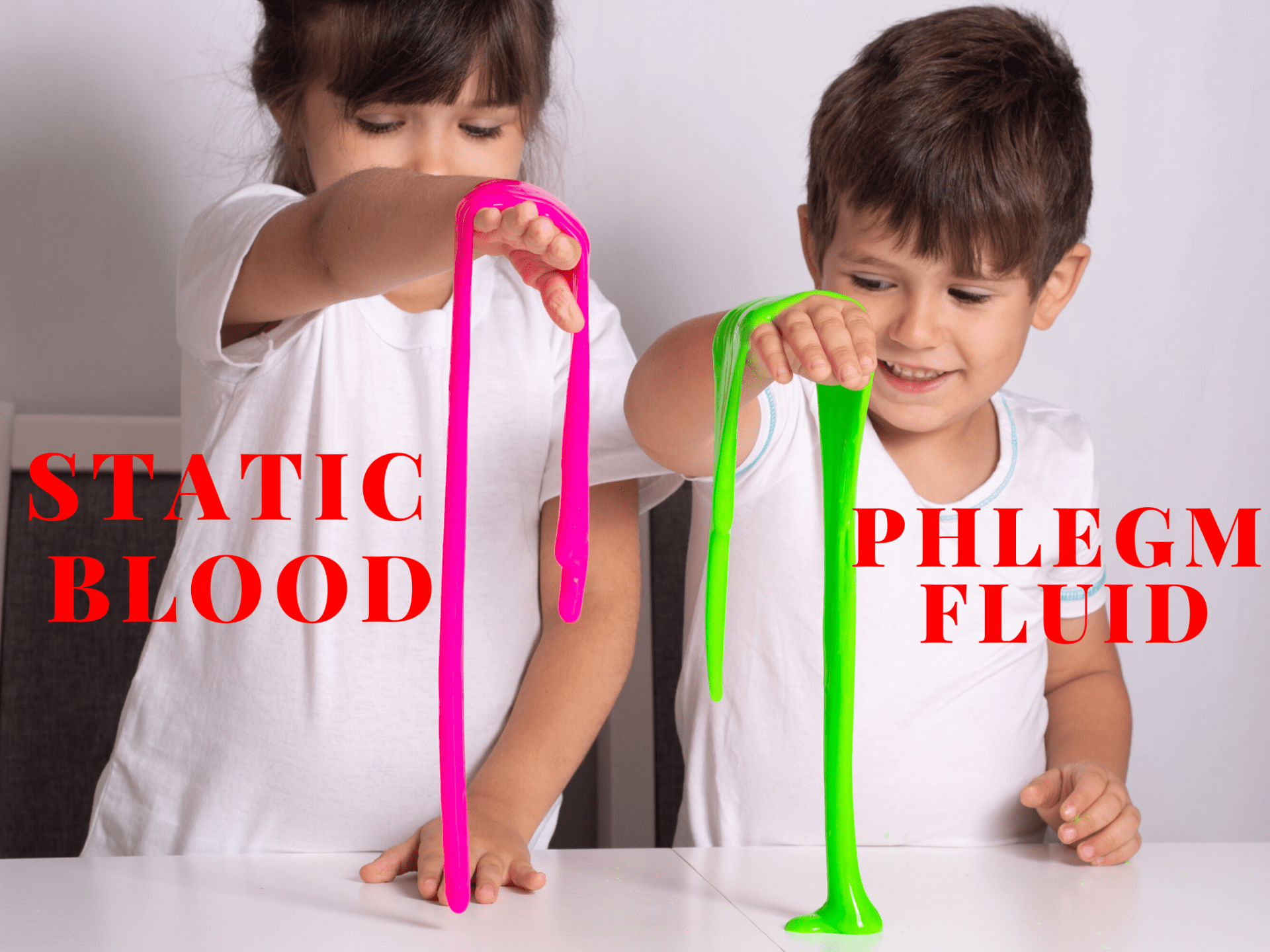 Phlegm Fluid and Static Blood